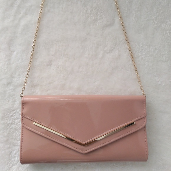 Aldo Oversized Pink Clutch - Picture 1 of 5